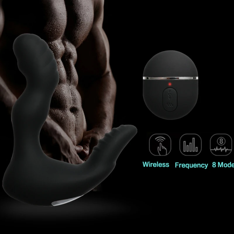 Массажер простаты с двойным мотором сексуальная игрушка для взрослых Анальный