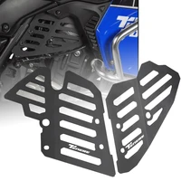 motorcycle alumimum engine guard cover protector crap flap set tenere 700 rall for yamaha xtz700 tenere xt700z 2019 2020 2021