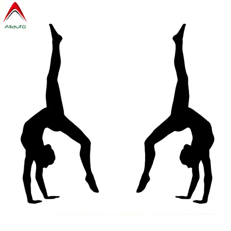 

Aliauto Custom Car Stickers GYMNASTICS Gym Girl Waterproof Sunscreen Decals Motorcycle Car Styling Accessories PVC,15CM*12CM