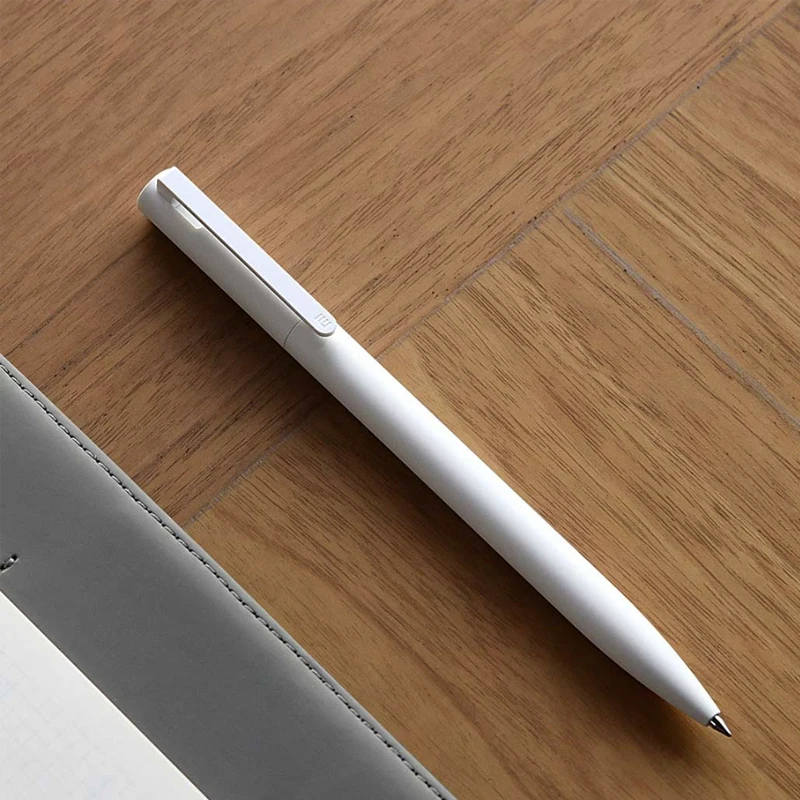 Новые гелевые ручки Xiaomi Mijia 10 шт. без колпачка 0 5 мм черная ручка гладкая