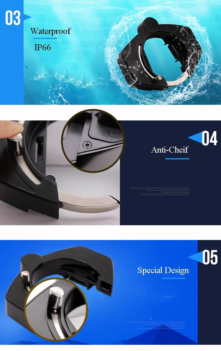 Велосипедный замок, Bluetooth, умный замок, Противоугонная сигнализация, без ключа, приложение, управление, водонепроницаемый, велосипедный замок