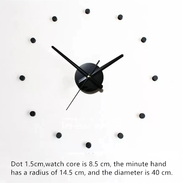Diy настенные часы современный дизайн украшение дома Horloge Murale гостиная 40B090 | Дом и