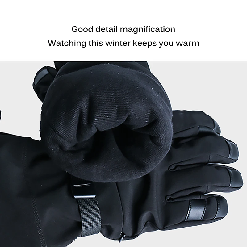 

Touch Screen Winter Gloves Snow Ski Gloves Snowboard Gloves Warm Gloves Wrist Mittens Driving Skiing Windproof Gloves