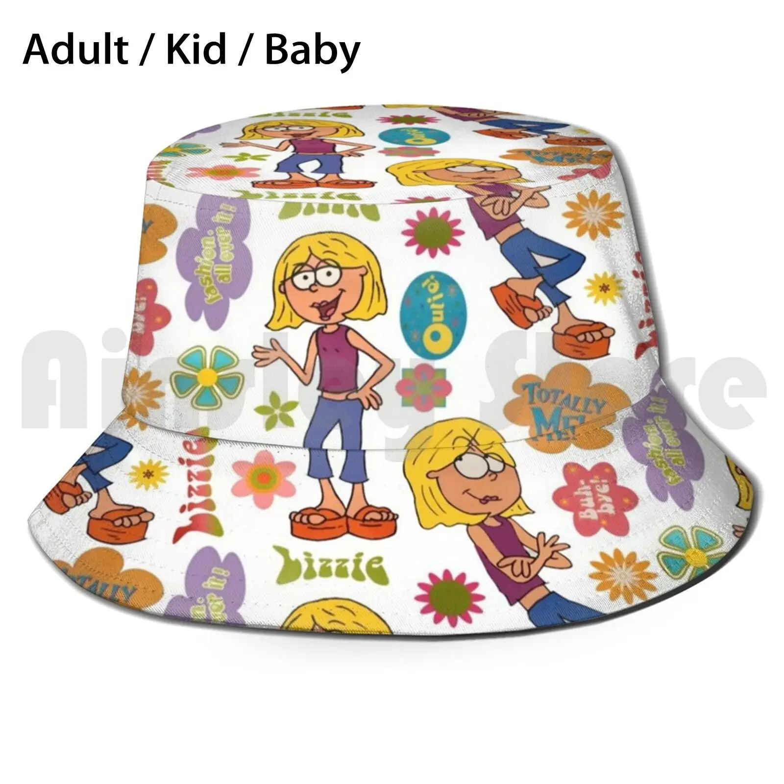 

Складная Солнцезащитная шляпа Lizzie Mcguire с цветами, УФ-защита