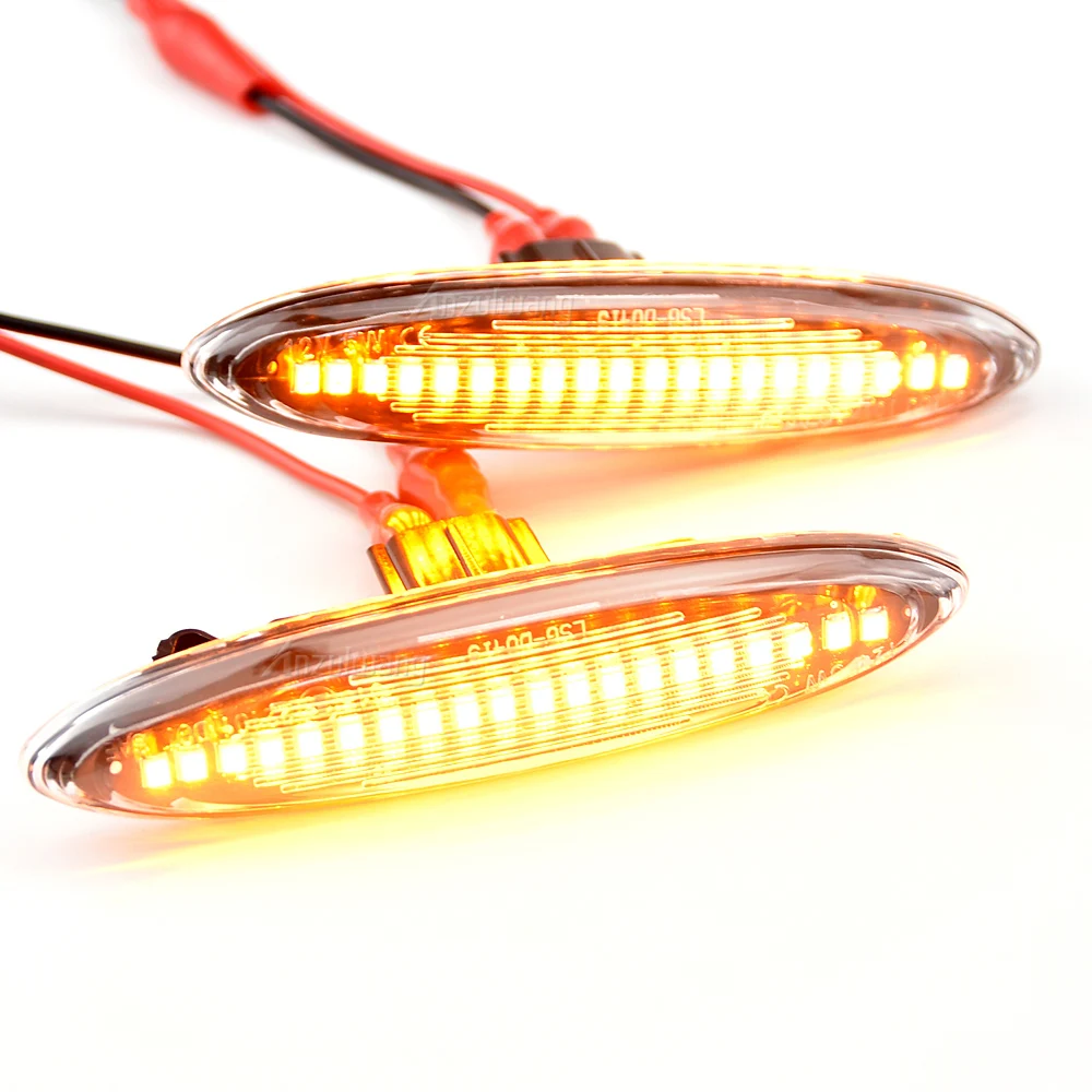 1 пара светодиодных динамических боковых указателей поворота для Lexus IS250 IS350 SC430