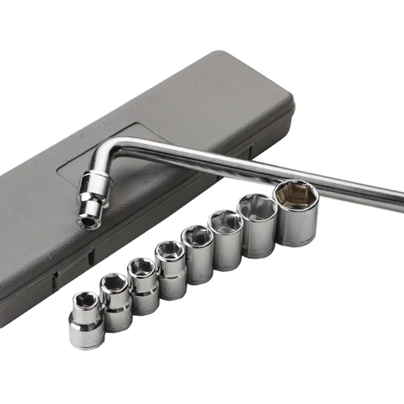 

10-Piece Sleeve Set Sleeve Tools Packaged Combination Auto Repair Tools Hardware Tools Factory Wholesale