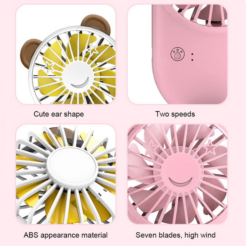 Летние Мини вентиляторы с usb зарядкой студенческие портативные мини Sika для