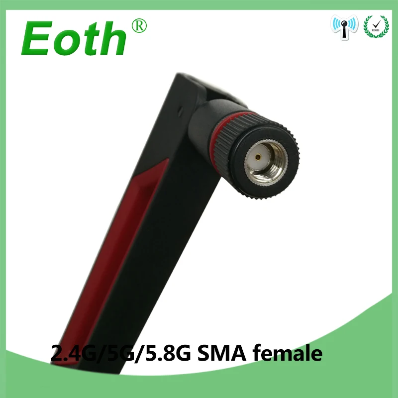 2 шт. 4 ГГц wi fi антенна 5 8 RP SMA реальные 8dBi АТС двухдиапазонный Wi Fi антенн г 5G 8G типа