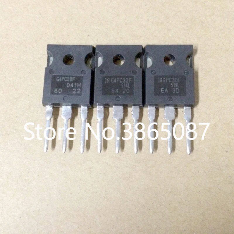 ТРАНЗИСТОР IGBT G4PC30F IRG4PC30FPBF IRG4PC30F Φ TO 247 мощность бтиз 10 шт./лот оригинал