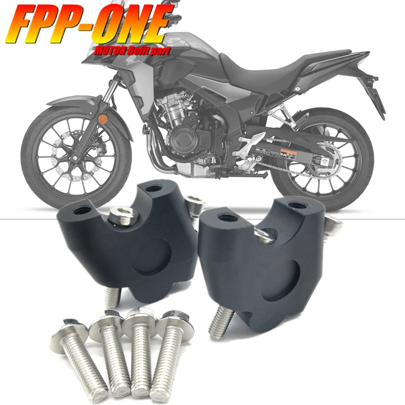 Крепление для крепления на руль подъемная рукоятка зажим подходит Honda CB300F CB400F CB500X