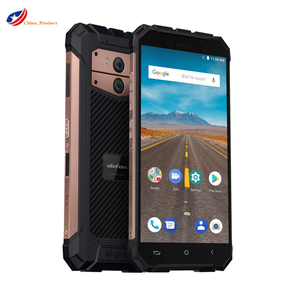 Чехол накладка Ulefone Броня х Водонепроницаемый IP68 смартфон 5 &quotHD 4 ядра Android 8 1 2 ГБ +