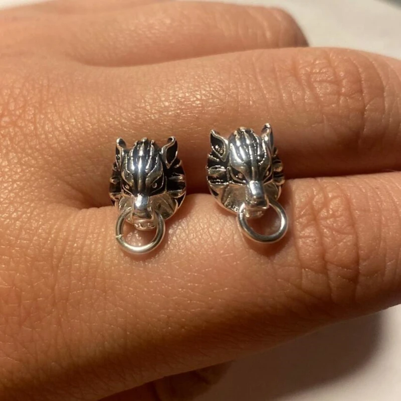 Серьги-гвоздики унисекс в стиле панк для косплея |