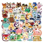 50 100pcs Animal Crossing Sticker Forest Graffiti pegatinas Mobile Computer Skateboard Stickers Amiibo Animal naklejki