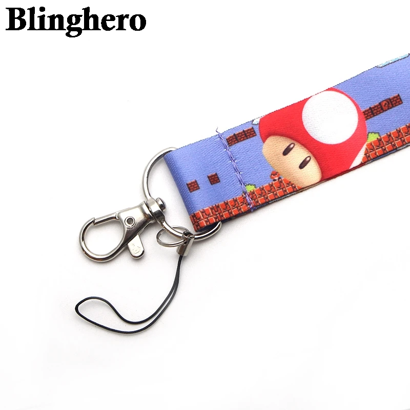 CA705 Game keychain Neck straps Lanyards for key ID Card Pass Gym Cellphone USB badge holder DIY Hanging Rope