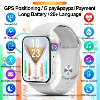 long battery gps positioning smart watch bluetooth call 320385 hd screen paypal g pay smartwatch diy dials for men women