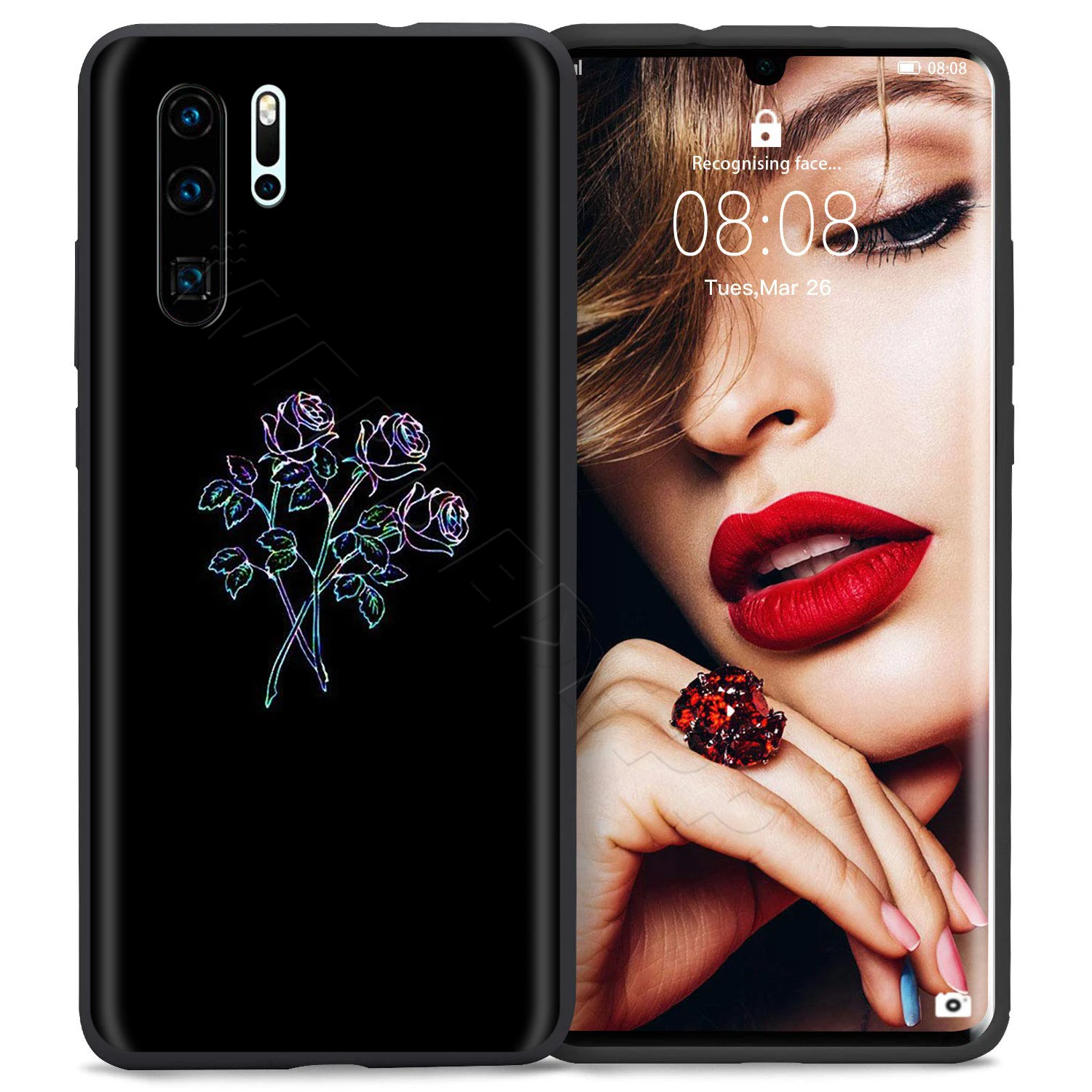 3 Webbedepp абстрактная линия лица чехол для Huawei P8 P9 P10 P20 P30 Lite Pro P Smart Z Mini - Цвет: 3