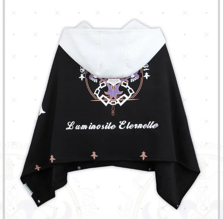 FGO Fate/Apocrypha линейка Мстителей альтер-джинна д/дук Косплей Плащ флисовое зимнее