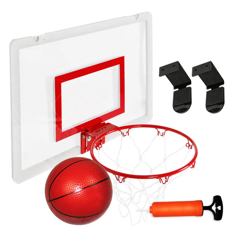 Детский мини баскетбольный набор колец из нержавеющей стали небьющаяся задняя