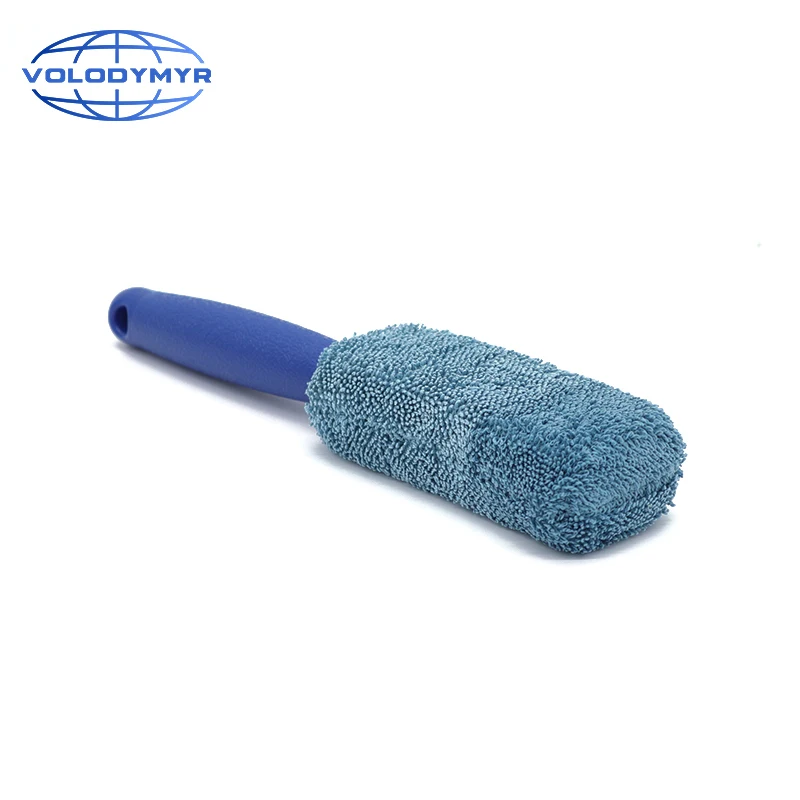 

Щетка для мойки автомобиля из микрофибры, с пластиковой ручкой