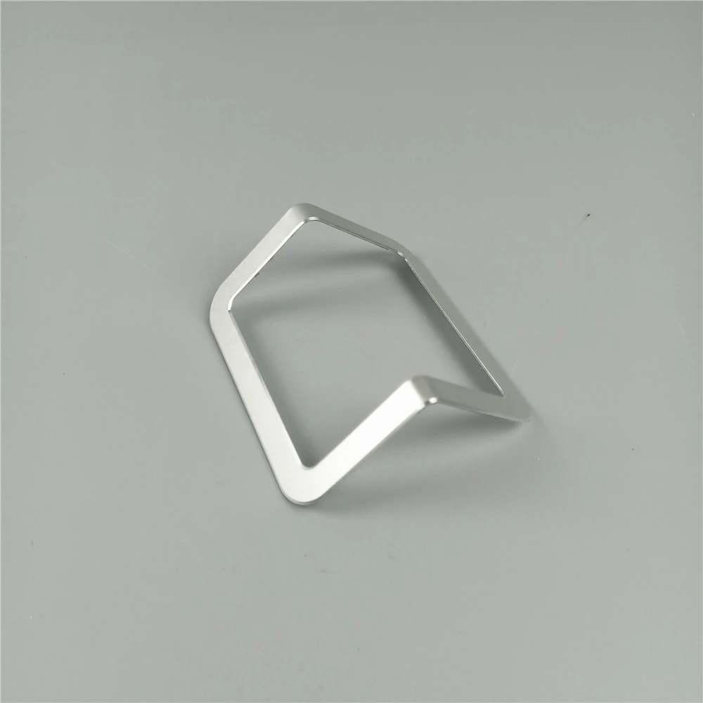 Алюминиевый сплав крышка багажника Предупреждение ющая лампа рамка отделка