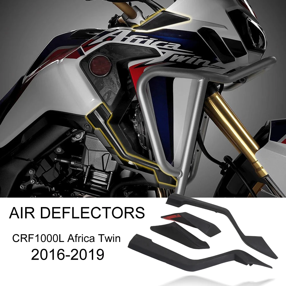 

2016 2017 2018 2019 CRF 1000 L новый черный ветровой ДЕФЛЕКТОР ДЛЯ Honda CRF1000L Africa Twin аксессуары для мотоциклов пара