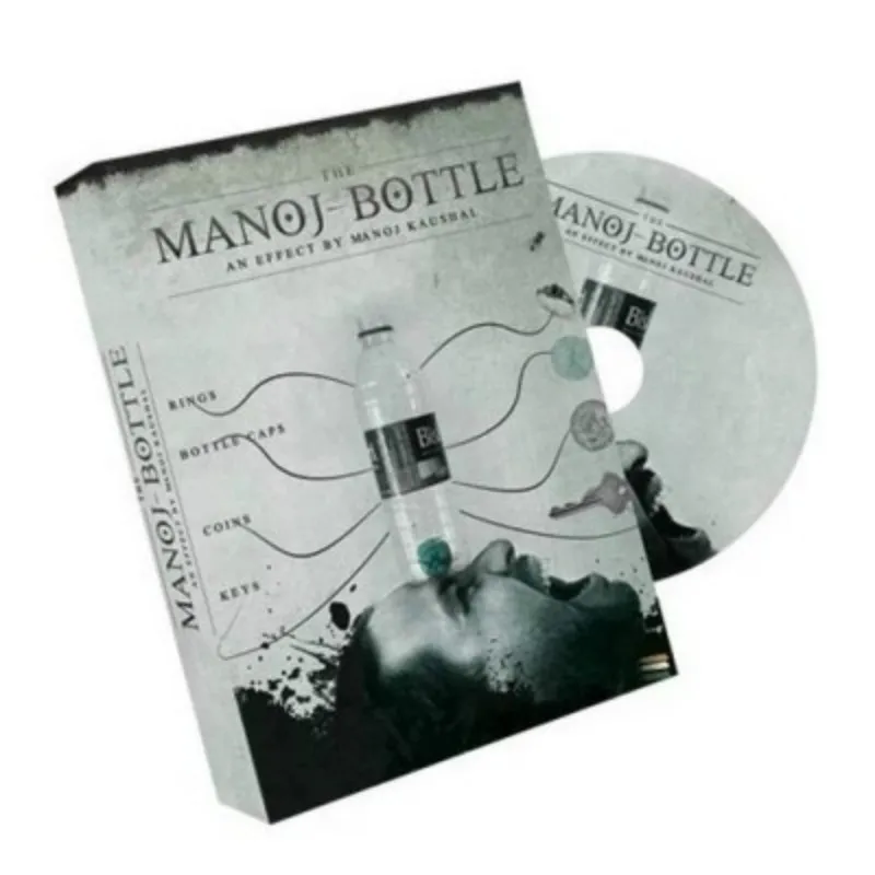 

Free Shipping Manoj Bottle (DVD & Gimmicks) By Manoj Kaushal Magic Tricks,Close Up Magic,Stage Magia Illusions Magician Toys