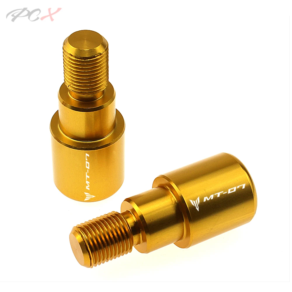 

CNC Motorcycle Handlebar Ends Grips Slider for MT-07 MT07 MT 07 2014-UP 2015 2016 2017 Motorbike Handler Bar