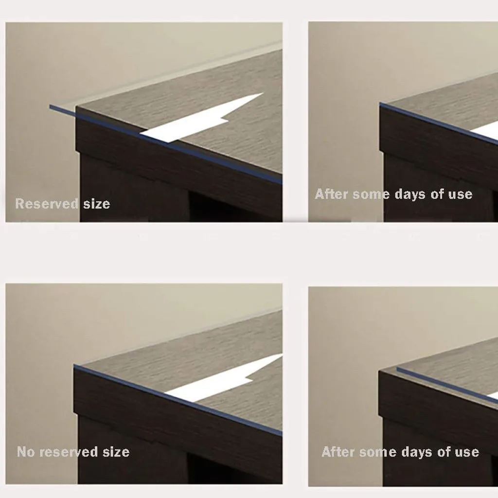 Tenske водонепроницаемый ПВХ протектор для скатертей скатерти стола 23 5x23 5 дюймов