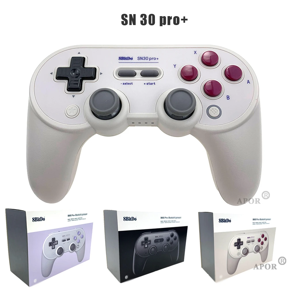 

Геймпад 8bitdo SN30 Pro Plus для Nintendo Switch, Android, MacOS, Steam, ПК, джойстик 2,4G, беспроводной контроллер, Прямая поставка