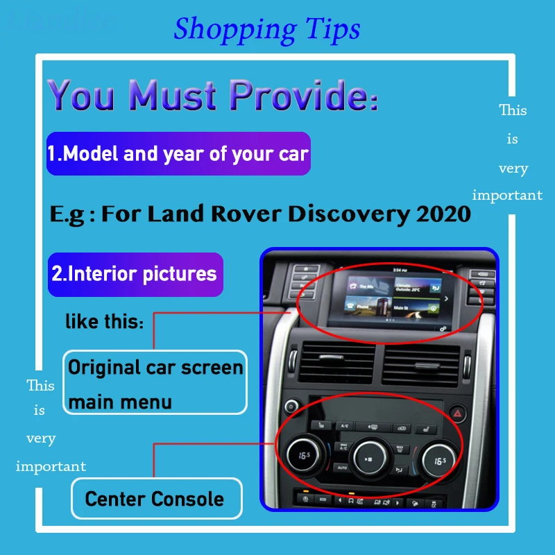 Адаптер для парковочной камеры заднего вида Land Rover Discovery 4 LR4 Sport L550 2009 ~ 2020