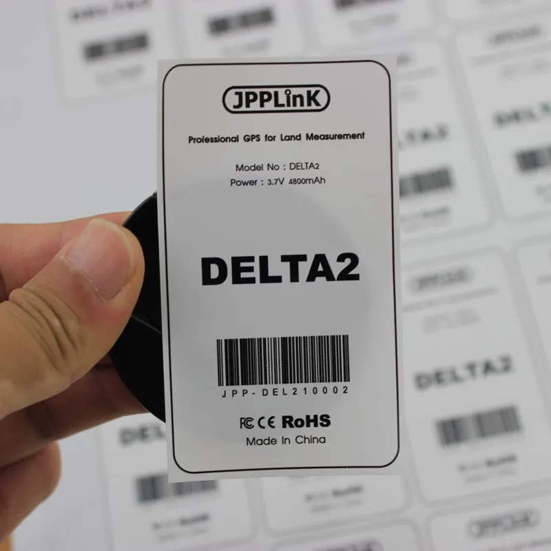 Пользовательская белая гарантия аннулированная наклейка на штрих-код с