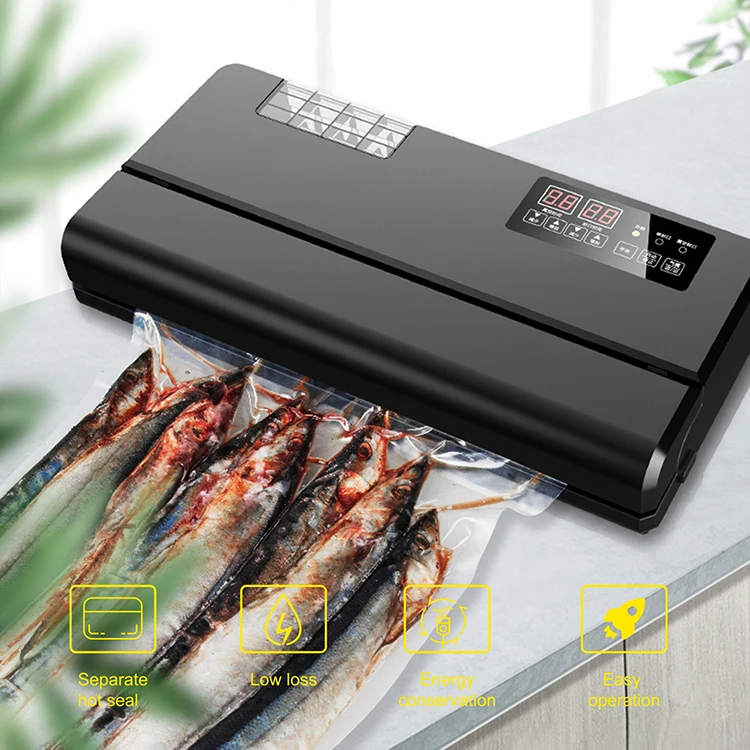 

Factory Price 240W Multifunction Automatic Household Dried And Wet Fresh Food Vacuum Bag Sealer Machine