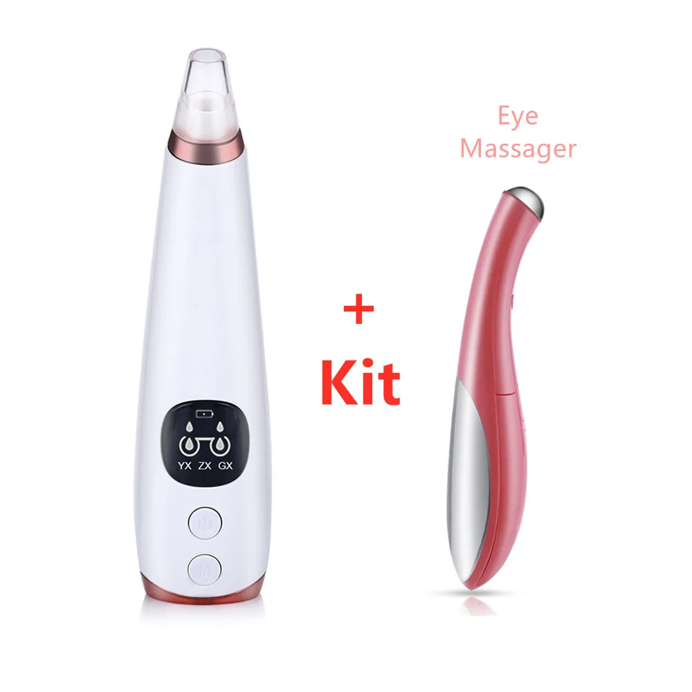 

Face Deep Nose Cleaner Blackhead Remover T Zone Pore Acne Pimple Removal Vacuum Suction Facial Diamond Beauty Clean Skin Tool