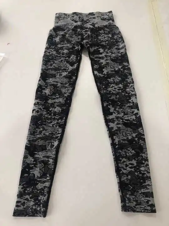 

Camouflage High Waisted Yoga Pants Gym Camo Seamless Leggings Push Up Elastic Exercise Tights Women Pants Outfit Fitness Workout
