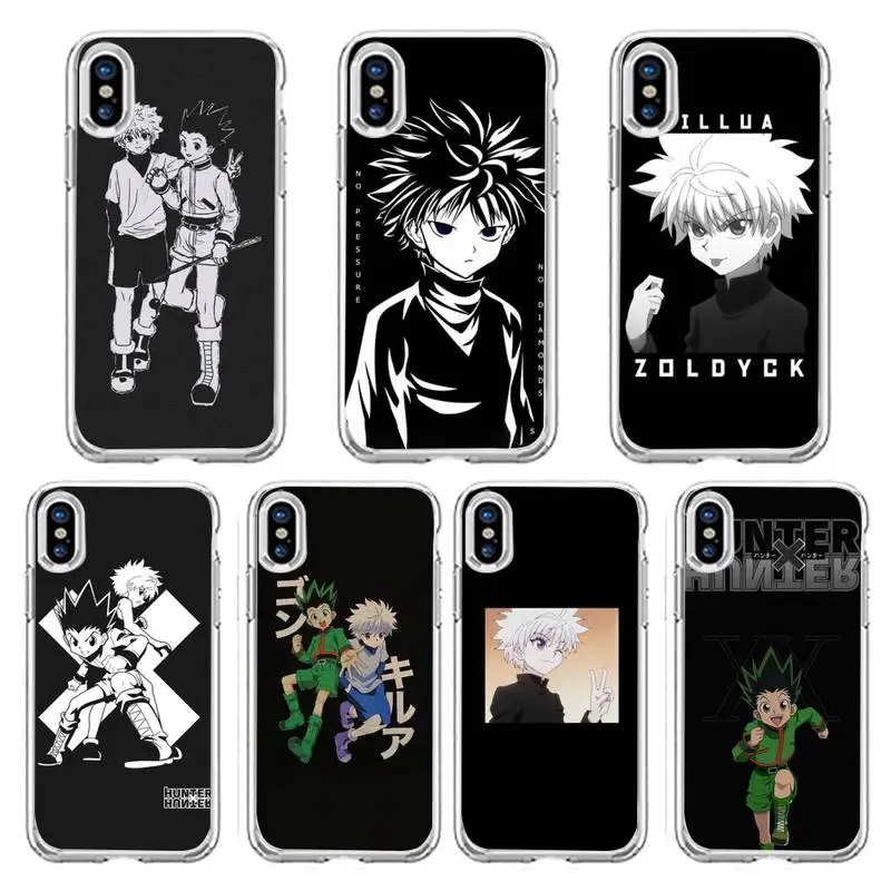 

Hunter X Hunter Phone Case Transparent soft For iphone 13 12 11 8 7 plus mini x xs xr pro max