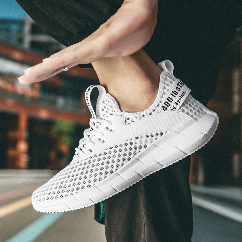 Damyuan Running Shoes Breathable Light Men's Sports Shoes 47 Large Size Comfortable Sneakers 46 Fashion Jogging Casual Shoes