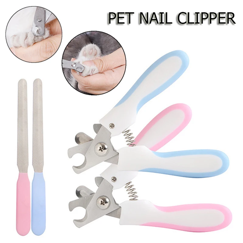 

Professional Pet Cat Dog Nail Clipper Cutter Dog Stainless Steel Scissors Cat Toe Care Grooming Tools for Animals Pet Supplies