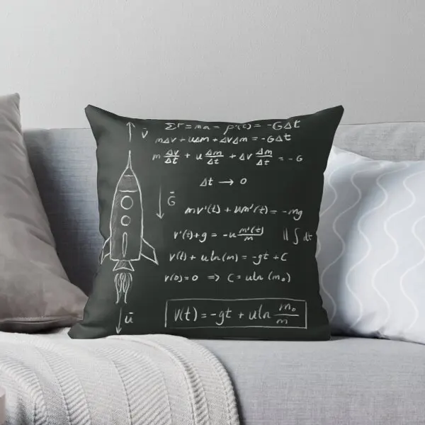 

Rocket science Soft Decorative Throw Pillow Cover Print Pillow Case Waist Cushion Cover Wedding Bed Decor Pillows NOT Included