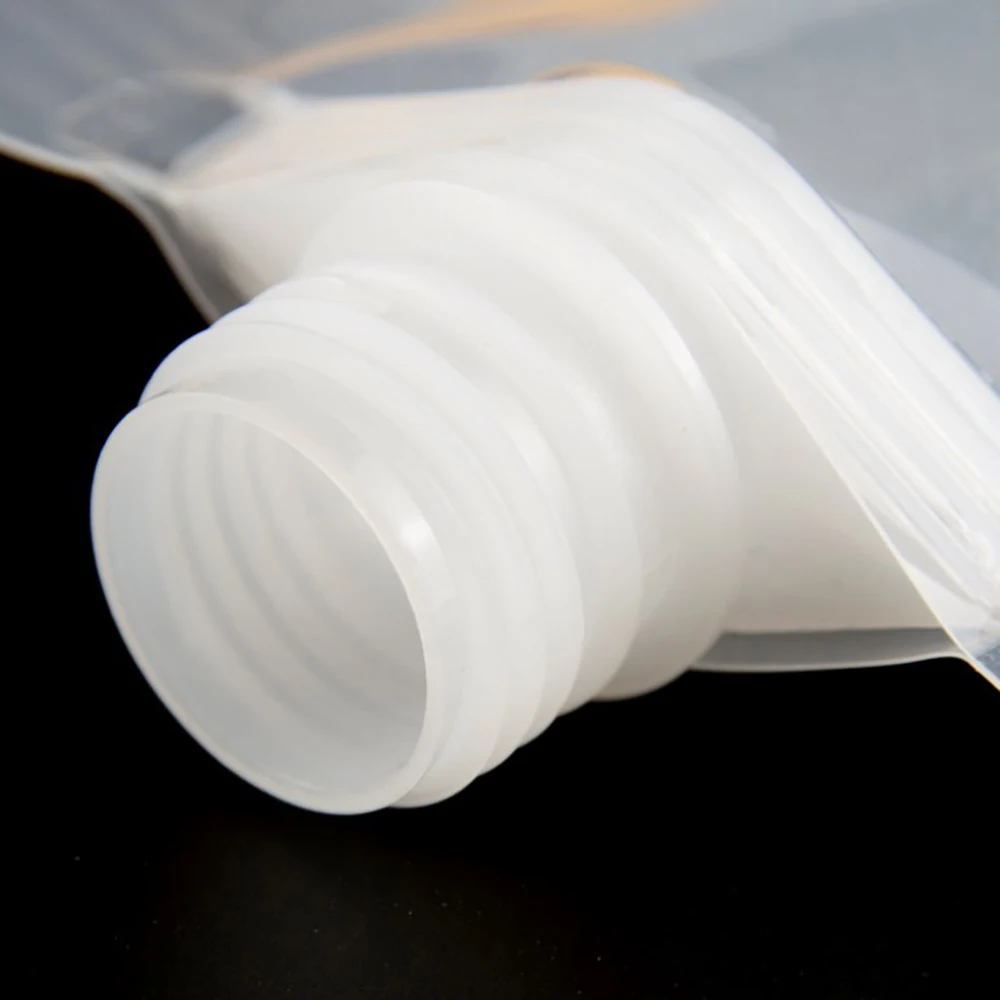 1.5/2.5/5L Clear Foldable Drinking Bags Drinks Flasks Liquor Carrier Plastic Spout Container For Beer Soy Milk Coffee | Дом и сад