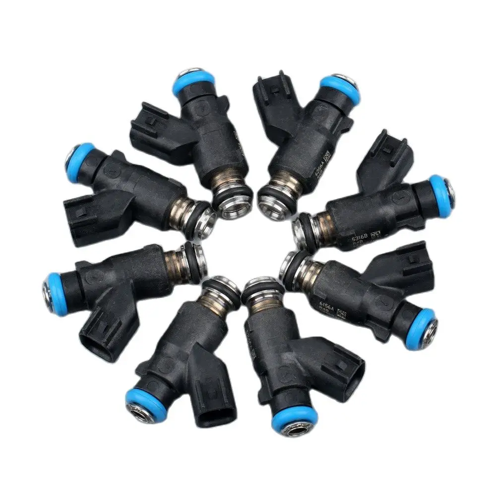 

12613412 8Pcs/set Car Fuel Injectors Nozzle For GMC 2010-2013 6.0L Chevrolet Silverado Sierra Cadillac Escalade High Quality