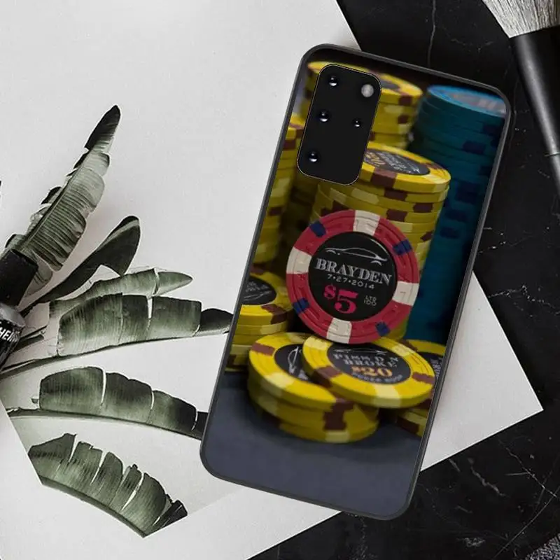 HPCHCJHM чипы Лас Вегаса Роскошный Уникальный Дизайн чехол для телефона Samsung S20 plus Ultra