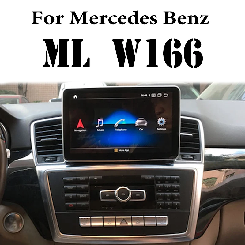 

For Mercedes Benz ML 350 250 400 550 63 MB W166 AMG NTG Navi Car Radio Stereo Audio Navigation GPS Accessories Android Screen