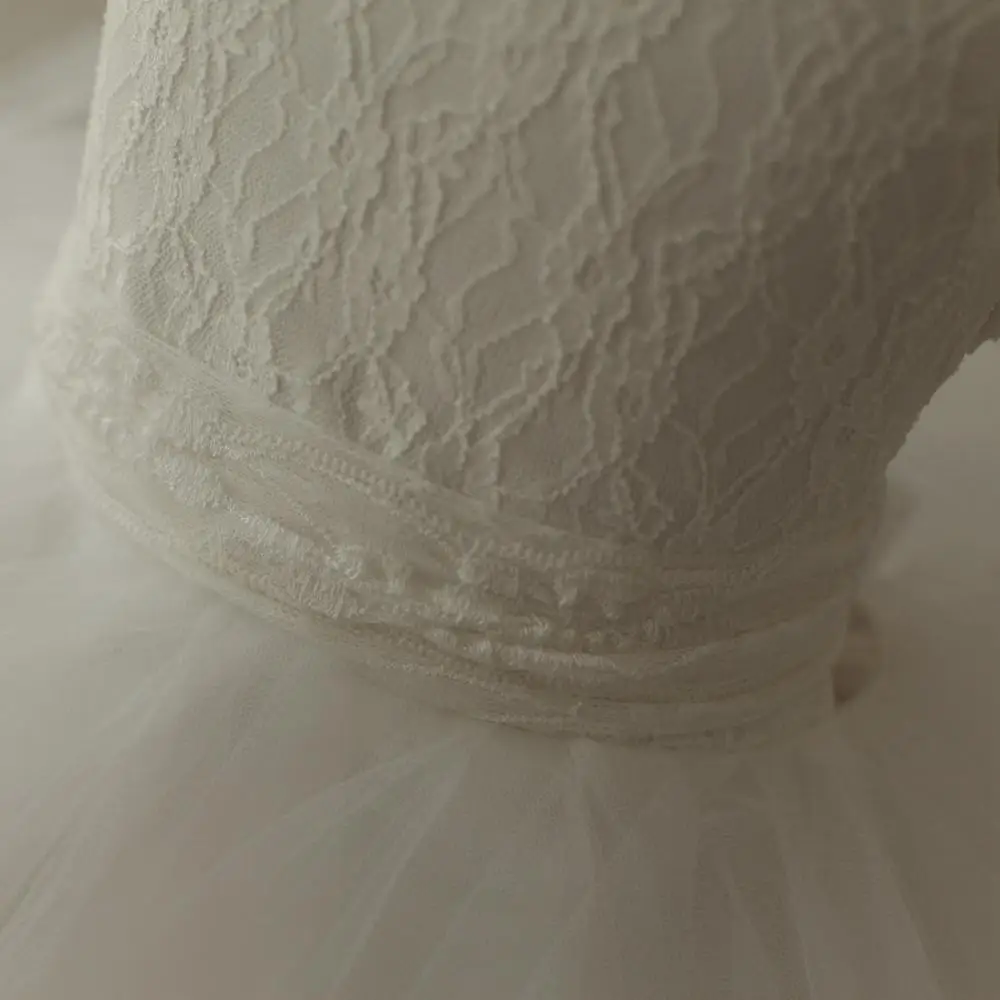 Бальное платье милое с цветочным узором для девочек коллекция 2020 года белое