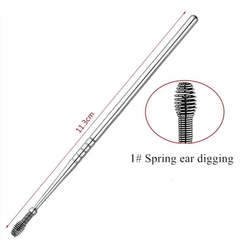 Портативный набор для чистки ушей средство устройство спиральная ложка | Красота