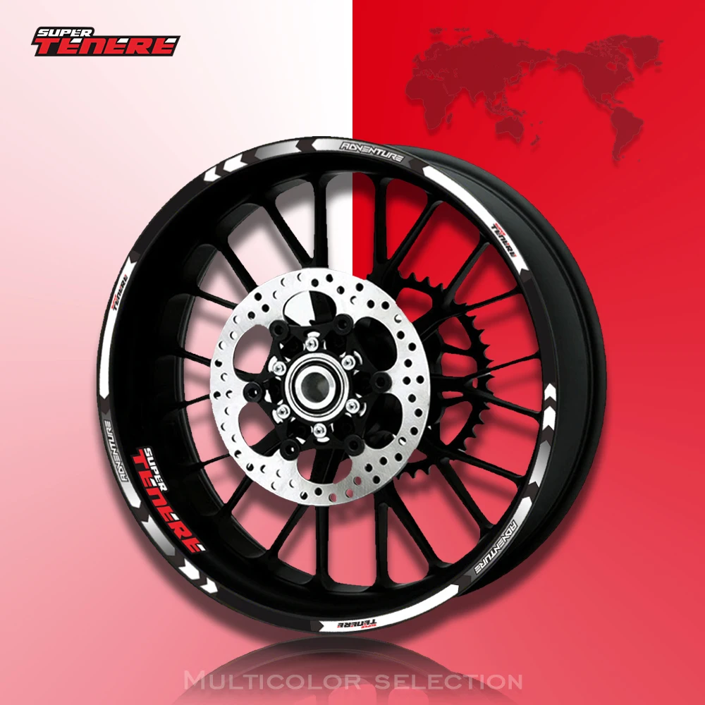 Наклейки на передние и задние колеса мотоцикла внешний обод наклейки для yamaha XT1200Z