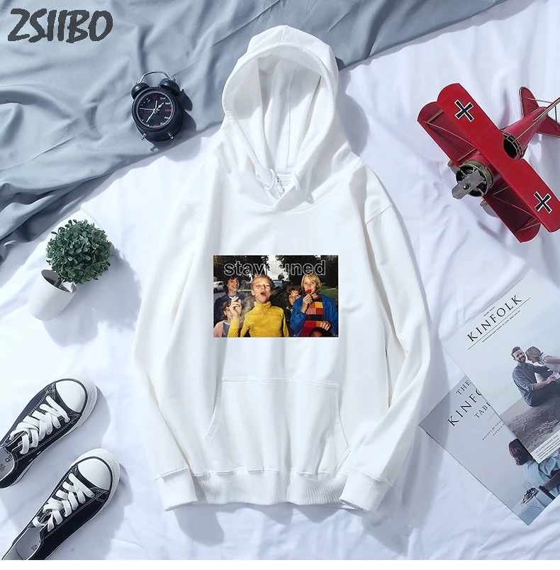 Men's Sweatshirt Child Smoking Photo Funny Printed Fun Hoodies men and women Unisex Hoodie Harajuku Streetwear Casual Male Coats