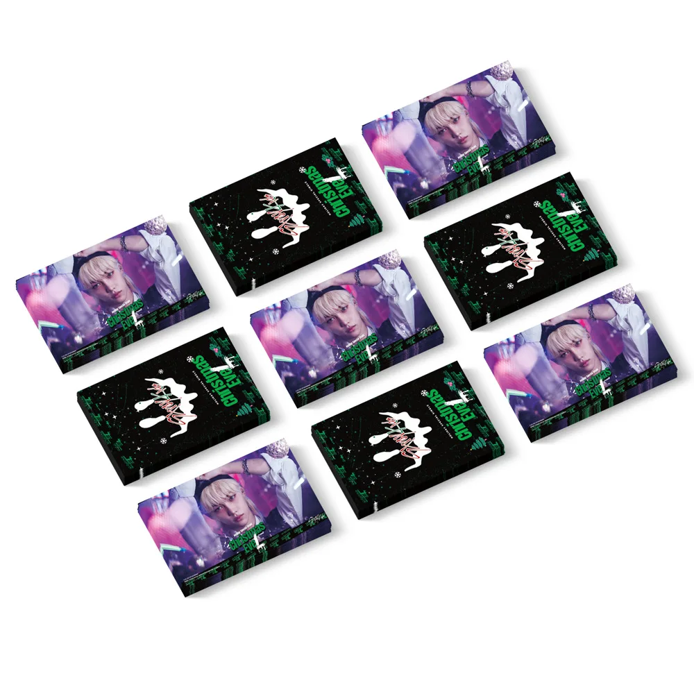 55pcs/set Kpop Stray Kids Lomo Cards HD Photocards Christmas Evel New Plbum Music NO EASY GO LIVE Korean Fashion Postcard - купить по