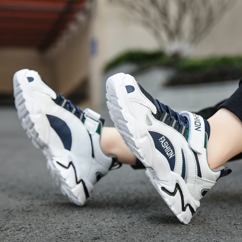 

2021 New Children Sneakers Fashion Casual Breathable Mesh Sport Shoes for Boys Girls Shoes Non-slip Kids Running Walking Shoes