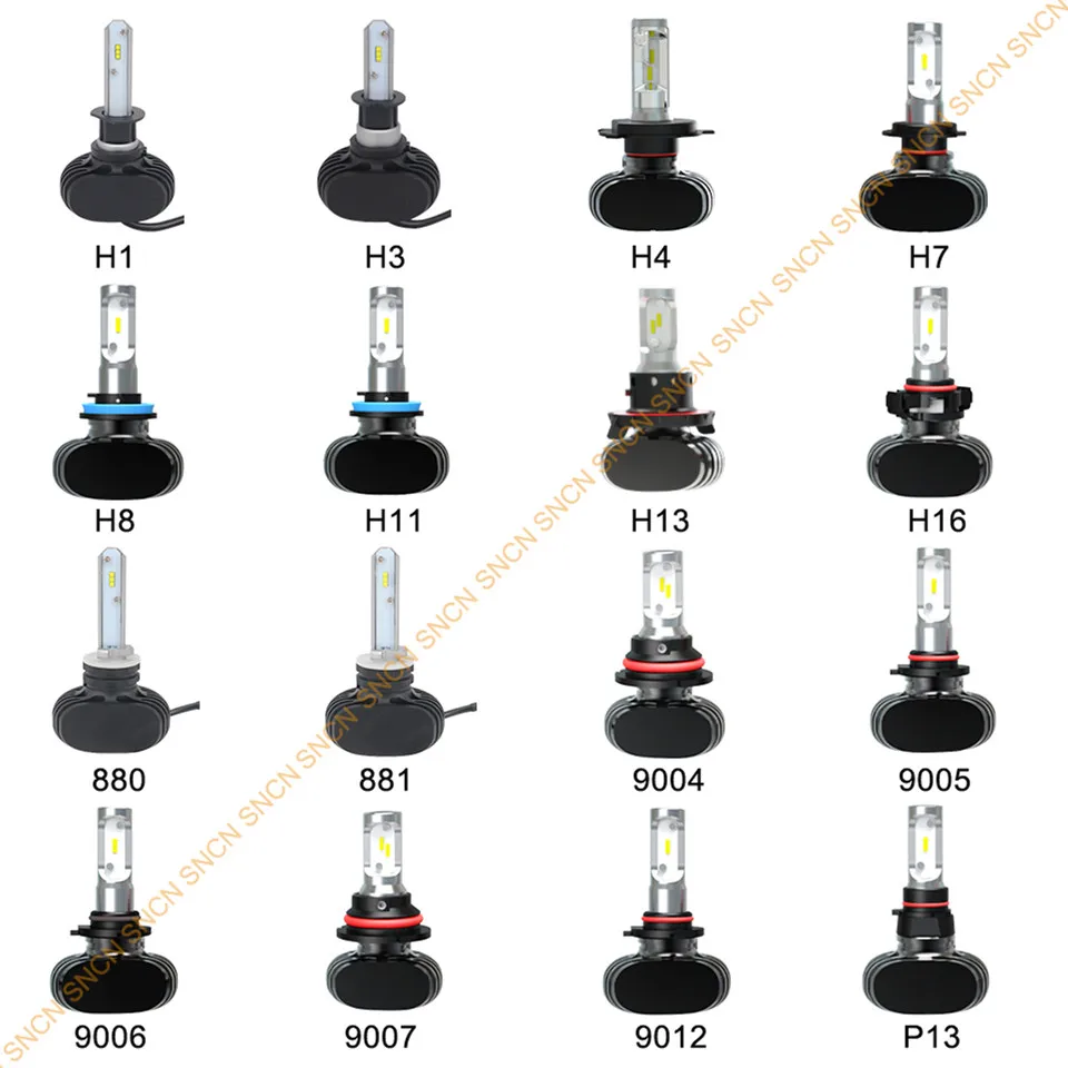 SNCN Led CAR headlight for For Lexus GX470 2002 2003 2004 Plug and Play 2PC 12V/25W 4000LM LED Headlamp Conversion Kit Auto Bulb |