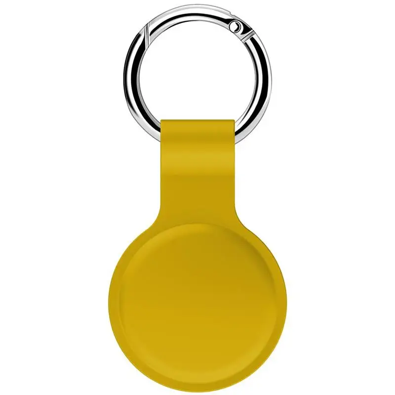 

Silicone Protective Cover Anti-lost Protective Case with Hook Compatible for Airtags Locator Tracker For Dog Cat